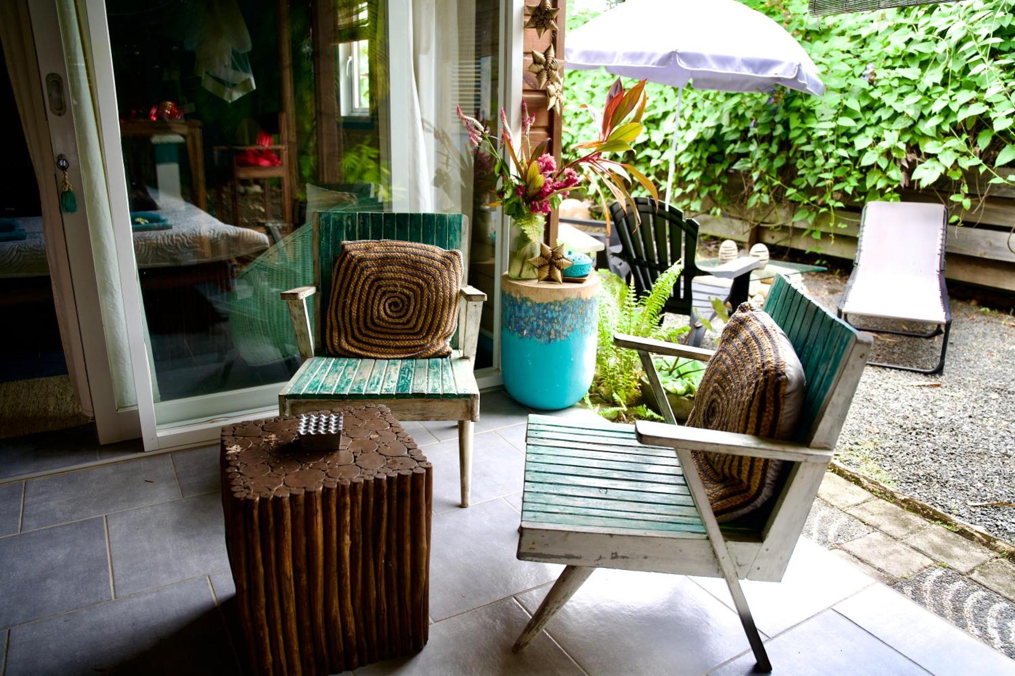 The Bluebamboo Hotel Le Moule Luaran gambar