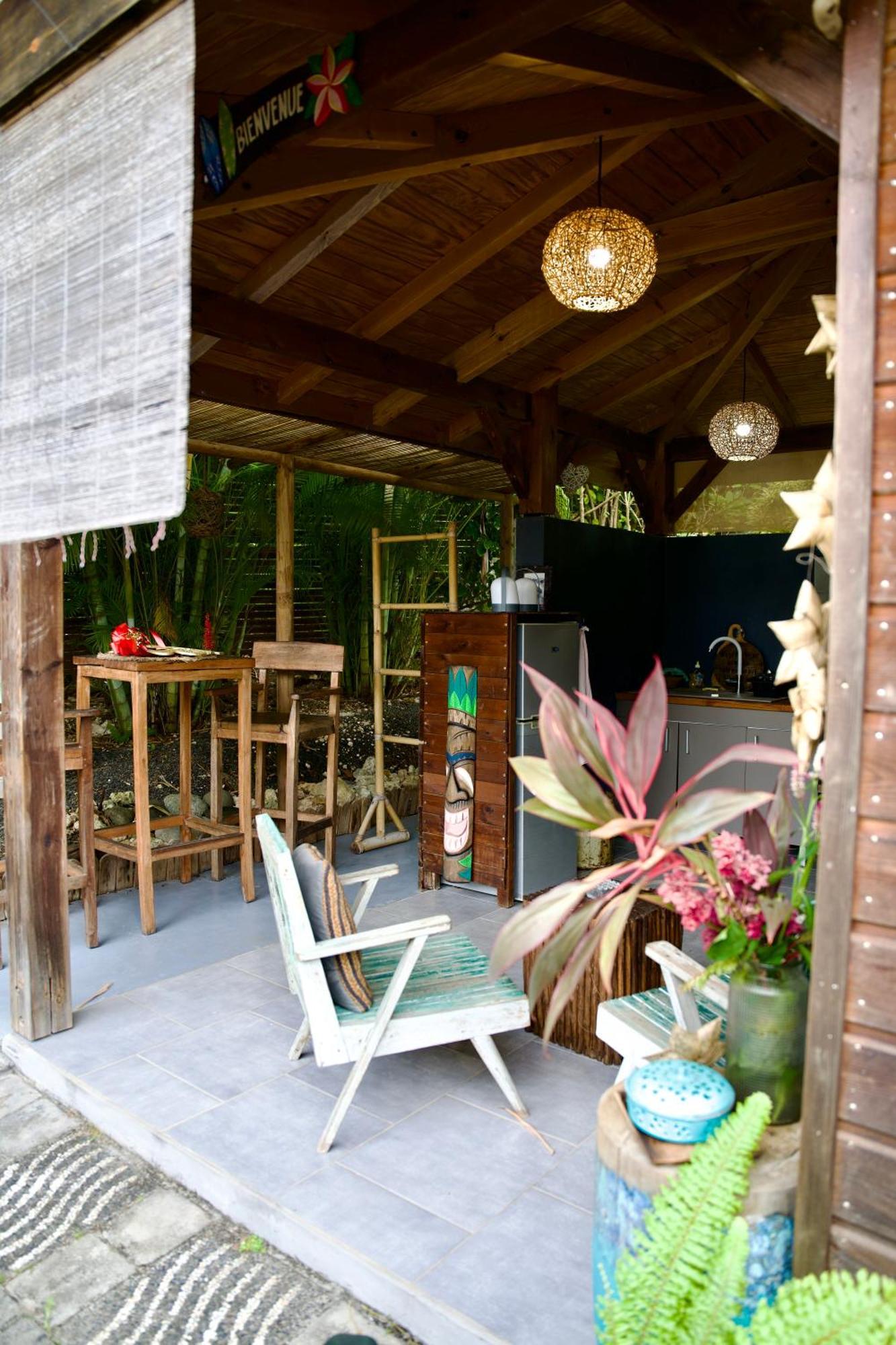 The Bluebamboo Hotel Le Moule Luaran gambar