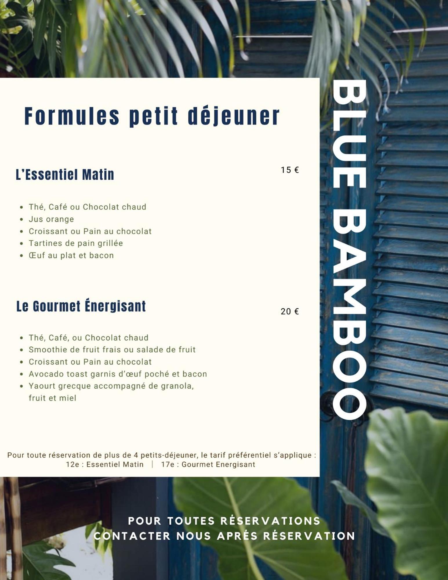 The Bluebamboo Hotel Le Moule Luaran gambar